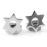 STUD EARRINGS  WITH STAR  DESIGN