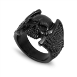 Stainless Steel Casting Ring  Skull