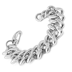 Stainless Steel Bracelet - Curb