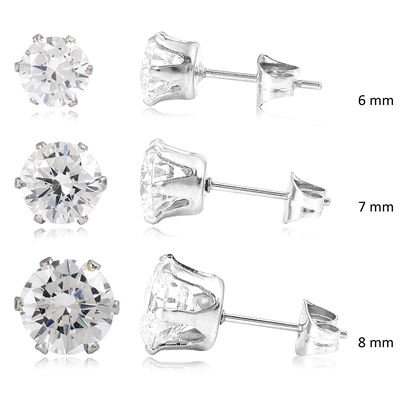 stainless steel stud earrings,stainless steel post