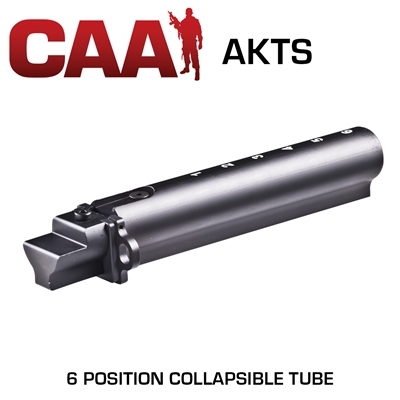 CAA AKTS M4 Stamped Buffer Receiver 6 Position Aluminum Tube AK47