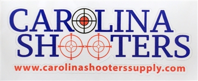 CAROLINA SHOOTERS SUPPLY CAR STICKER