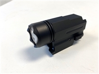 Tactical Flashlight with Picatinny Rail Mount