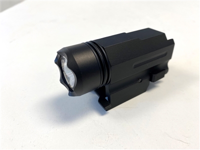 Tactical Flashlight with Picatinny Rail Mount