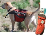 Best Dog Backpack for Hiking: Henry and Clemmies Medium Red Dog Pack