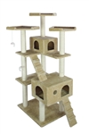 Large base stable cat tree.  The largest cat tree furniture available