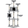 Tall, stable cat tree for multiple cats 4 colors