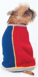 Fashion Pet Half and Half Sweater Small