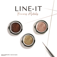 AKZENTZ GEL PLAY LINE-IT PRECIOUS METALS COLLECTION