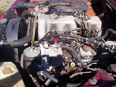 Mercedes 2.4L OM616.912 Diesel Motor for W123 240D, Low Miles