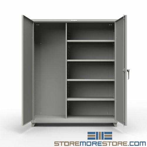 Broom and Mop Storage Cabinet | StoreMoreStore.com