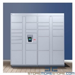 Indoor Smart Lockers (6' 6-3/4"W x 2'1"D x 6' 8-3/8"H), #SMS-100-13C-12-IN