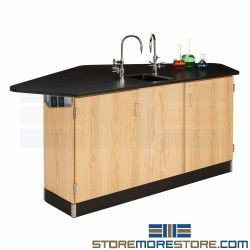 Science Instructor Lab Bench Sink School Furniture Workstation Counter Fixtures