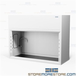 chemical, lab, fume, hood, 6', desktop, vent, cabinet,3964-2