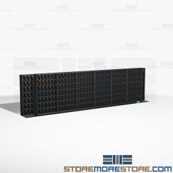 Live Aisle Shelves Letter Two-Deep Storage Racks High Density File Cabinets