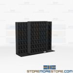 High Capacity Shelves Letter 2-Deep Storage Racks BiSlider Cabinets TrakSlider