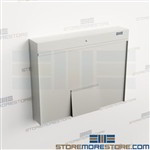 Locking Wall Chart Cabinet Medical Records Temporary Storage Work Table Datum