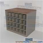 Rolled Blueprint Shelving Counter Storage Construction Drawing Rack Architect Plans