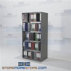 Storage Filing Office Shelving Notebook Racks Wall Unit 5 Levels 76" High