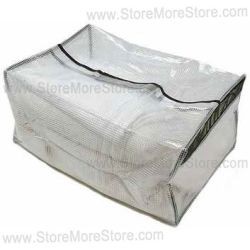 see thru soft handbag containers, nylon inspection security bags