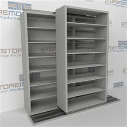 Modular sliding shelf systems for legal sized documents and containers