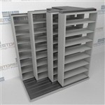 Shelves Slide-a-side, side-to-side racks,4-Deep storage, Datum