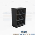 Three-Tier Letter Stack Shelving Open File Racks Storage Cabinets Datum ThinStak