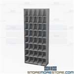 Stack File Shelving Eight-Tier Letter Rack Cabinet Side Tab Folders Open Cabinets