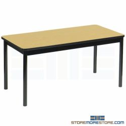 Standing Height Table Counter High Worksurface Office Furniture Work Desk