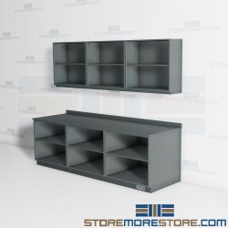 Mail Room Wall Cabinets Millwork Uppers Work Counter Supply Storage Shelves