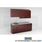 Examination Room Casework Upper & Base Cabinets