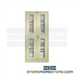 Storage Cabinet Ventilated Doors Mildew Free 415S18EV