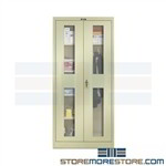 Vented door combination supply cabinet, Vented door combination supply cabinet, Hallowell 855C18EV