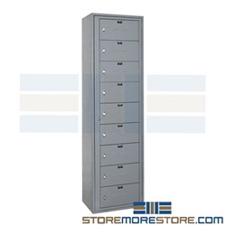 Folded Garment Lockers for Uniformed Services, Commercial and business operations, perfect for military applications where dry-cleaning needs to be dropped off