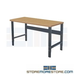 Workbench Nonconductive Work Surface Top Table Hallowell HWB7230E-ME