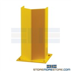 Hallowell Pallet Rack Post Protectors 12" Forklift Upright Post Column Guards