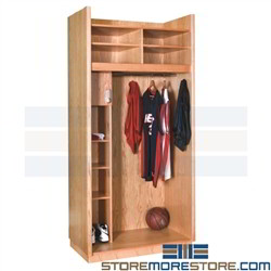 Basketball Locker Room Uniform Storage Game Day