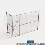 2-Wall Galvanized Network Enclosure Metal Secure Fences