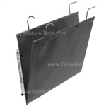 Oblique CLGY V-Base Long Letter Size Hanging File Folder Compartments that hang from rods on shelving units