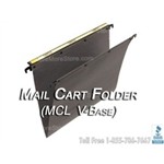 Oblique MCL Mail Cart hanging Compartments are designed to keep mail carts organized