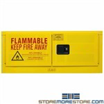 flammable chemical storage cabinet, fm approved ventilated durham, 1012mh-50