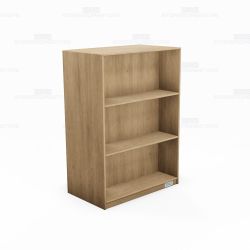 Double-Faced Laminate Bookshelves Book Storage Shelving 36" Wide 48" Tall