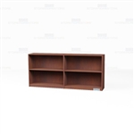 Wood Bookcase Shelving Row 6'