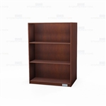 Office Wood Bookshelves Bookcases Oak Maple Finish Double-Face 48" High 24" Deep