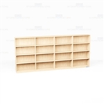 Veneer Bookcase Shelving Row 12'