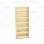 Maple Bookcase Shelving Library Furniture Wood Wall Units Single-Face 84" High