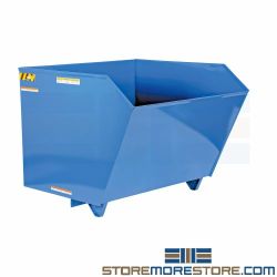 Forklift Trash Dumpster Debris Portable Container