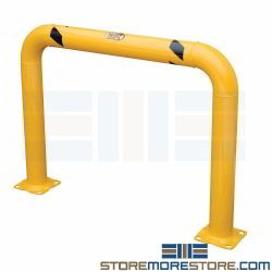 Equipment Guard Protecting Machinery Yellow Pipe