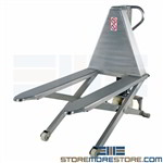 Stainless Waist-High Lift Table Ergonomic Skid