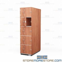 Tenor Sax & Viola Cubby Door Cabinets Storage Rack Shelves Music Instrument Room